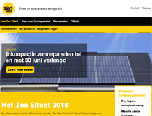 Tablet Screenshot of hetzoneffect.nl